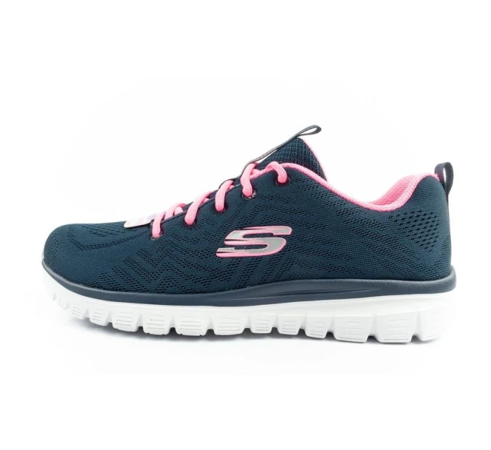 Skechers Graceful-Get dámské sportovní boty pohodlné lehké prodyšné tmavě modré dámské