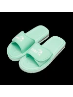 Klapky na suchý zip Kubota klasické pastelově zelené K25SS-100-001-17-1