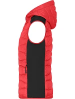 JN Dámská strečová fleecová vesta 02. red/black model 22414903 - Daiber JN Dámská strečová fleecová vesta 02. red/black model 22414903 - Daiber