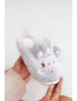 Bavlněné Pantofle S Světle Šedé model 21680739 - Boto Bavlněné Pantofle S Světle Šedé model 21680739 - Boto