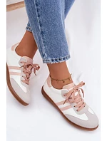 Dámské nízké tenisky Bílá-Růžová Loredis