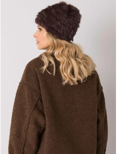 Dámská čepice AT CZ 16801 tmavě hnědá