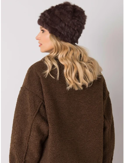 Dámská čepice AT CZ 16801 tmavě hnědá Dámská čepice AT CZ 16801 tmavě hnědá