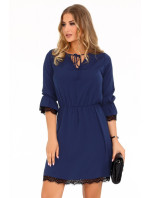 model 17571496 Tmavě modré šaty - Merribel