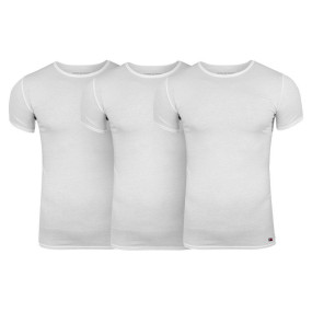 Tommy Hilfiger 3pack triček 2S87905187 100 Bílá