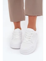 Dámské tenisky na platformě Big Star HI-POLY SYSTEM – bílé Dámské tenisky na platformě Big Star HI-POLY SYSTEM – bílé