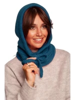 Dámská pletená kapuce model 21860815 béžová - BeWear Dámská pletená kapuce model 21860815 béžová - BeWear