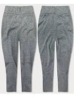 Bavlněné 3/4 legíny šedé (YW01045-a3) Bavlněné 3/4 legíny šedé (YW01045-a3)