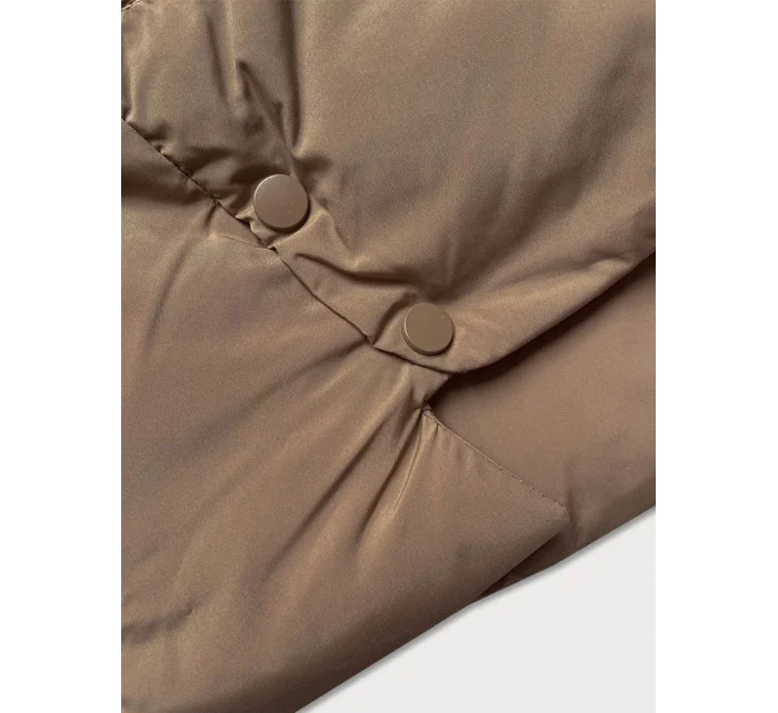 kurtka damska  ciemny beżowy model 21248532 - J.STYLE