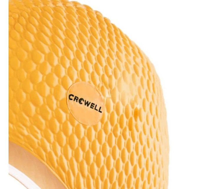 Plavecká čepice Crowell Java Bubble oranžová barva 9