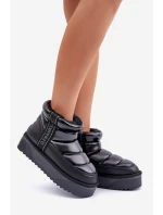 Nízké Sněhule Na Silné Podešvi Černé model 21679972 - D.Franklin