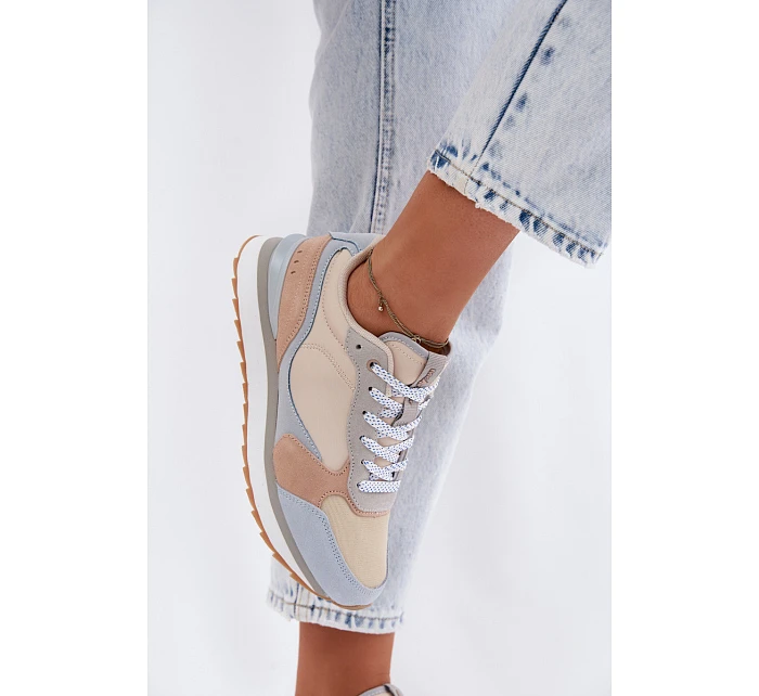 Dámské semišové tenisky McArthur MA2512W Modré