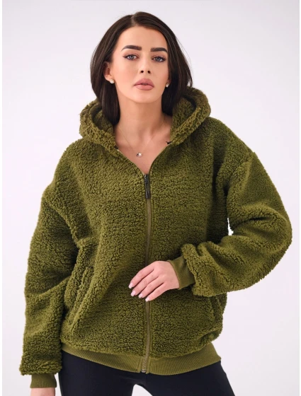 Bluza CS BL model 21920819 khaki - FPrice Bluza CS BL model 21920819 khaki - FPrice