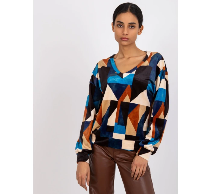 Halenka DHJ BZ 6550.74P tmavě modrá