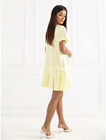 RV SK šaty A1229.10P světle žlutá RV SK šaty A1229.10P světle žlutá
