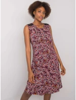 Sukienka TO SK model 21365417 bordowy - FPrice