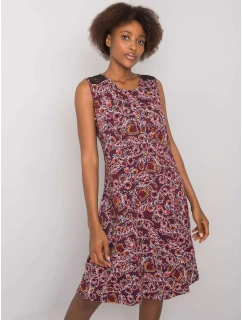 Sukienka TO SK model 21365417 bordowy - FPrice