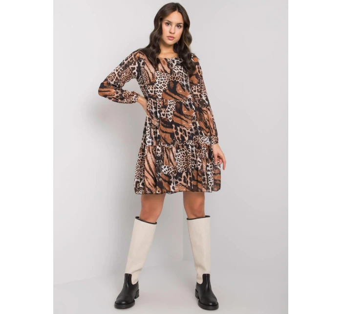 Šaty WN SK 2311 3.84 černá a béžová