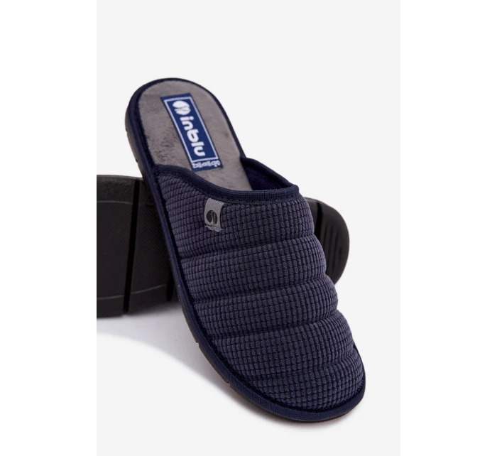 Pánské domácí pantofle Inblu – granátové