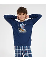 Pyžamo Young Boy délka rukávů model 22281782 - Cornette Pyžamo Young Boy délka rukávů model 22281782 - Cornette
