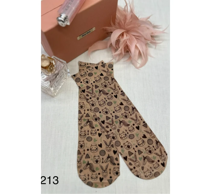 Dámské vzorované ponožky model 7465057 20 den - Magnetis