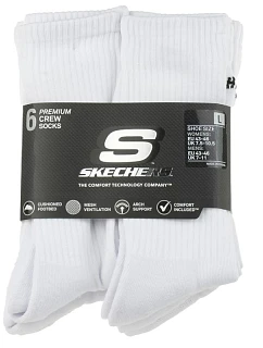 Core Crew LG ponožky bílé model 22380359 - Skechers