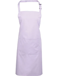 Premier PR 154 Zástěra s laclem a kapsou na břiše "Colours" 39.0154 lilac