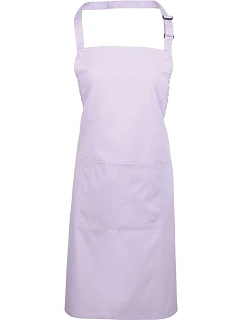 Premier PR 154 Zástěra s laclem a kapsou na břiše "Colours" 39.0154 lilac