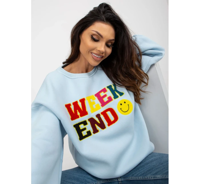 Mikina EM BL 617 6.30x světle modrá