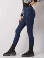 Spodnie NM SP model 21392996 ciemny niebieski - FPrice Spodnie NM SP model 21392996 ciemny niebieski - FPrice