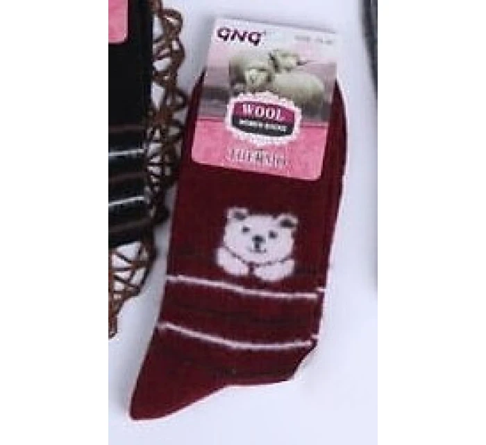 002 Dámské ponožky Angora model 21393594 3542 - WiK