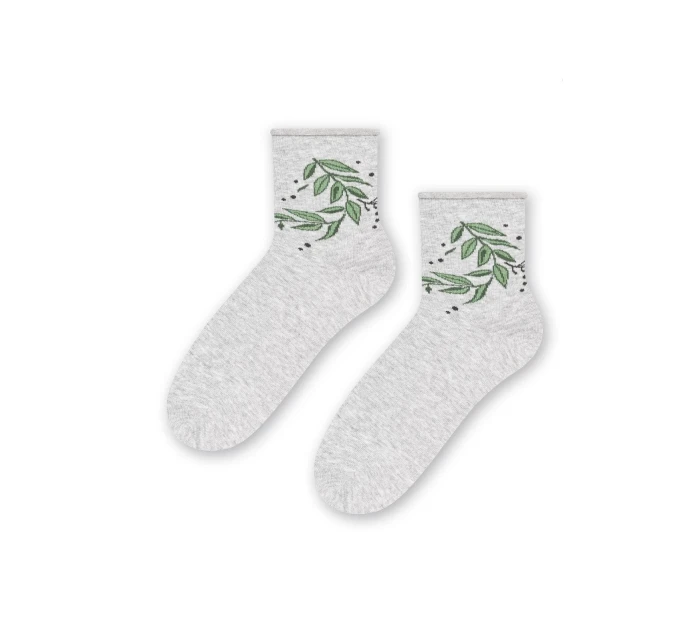 Vzorované netlačící ponožky Steven art.099 35-40