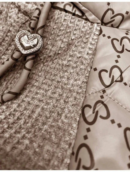 kurtka z  camel model 20334676 - VASTON FASHION