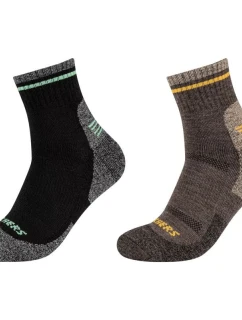 Pánské ponožky Trail Wool Quarter Socks Grey 3942 model 21387931 - Skechers