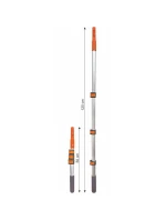 TELESKOPICKÁ TYČ 50-120 CM PRO HRÁBĚ A KARTÁČE KLIK TELESKOPICKÁ TYČ 50-120 CM PRO HRÁBĚ A KARTÁČE KLIK