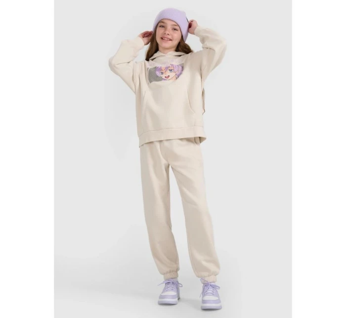 Dívčí tepláky model 21816935 - 4F Dívčí tepláky model 21816935 - 4F