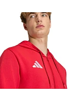 Pánská mikina Entrada 26 FZ Hoody červená model 21867210 pánské - ADIDAS