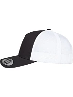 Flexfit 6506 5 panelová Retro Trucker kšiltovka 55.6506 black/white