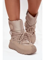 Kožené sněhule na platformě model 21728499 - Lee Cooper