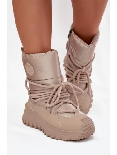 Kožené sněhule na platformě model 21728499 - Lee Cooper