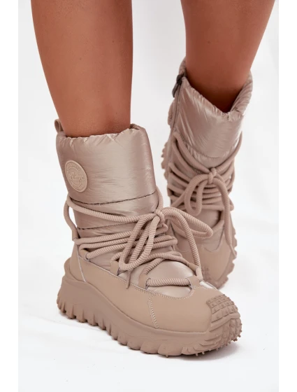 Kožené sněhule na platformě model 21728499 - Lee Cooper