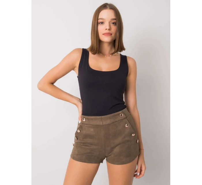 Šortky CHA SN model 16327290 khaki - FPrice Šortky CHA SN model 16327290 khaki - FPrice