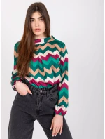 Halenka DHJ BZ 12311.49P tmavě zelená