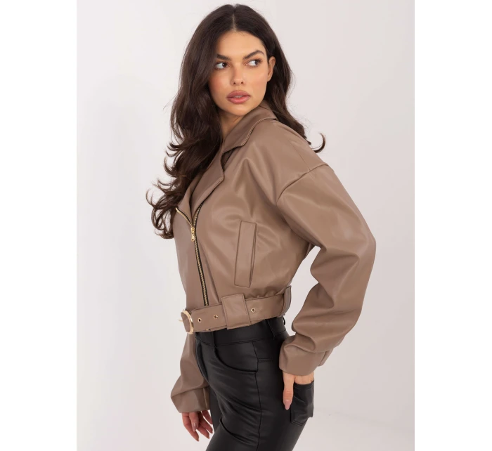 Kurtka IT KR model 21818983 ciemny bezowy - FPrice Kurtka IT KR model 21818983 ciemny bezowy - FPrice