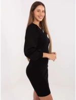 Sukienka PM SK model 21768481 czarny - FPrice Sukienka PM SK model 21768481 czarny - FPrice