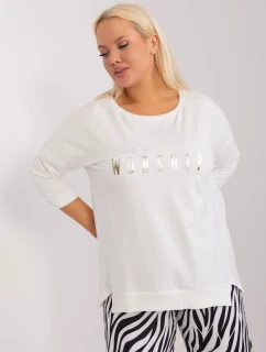 Bluzka RV BZ model 19465518 ecru - FPrice