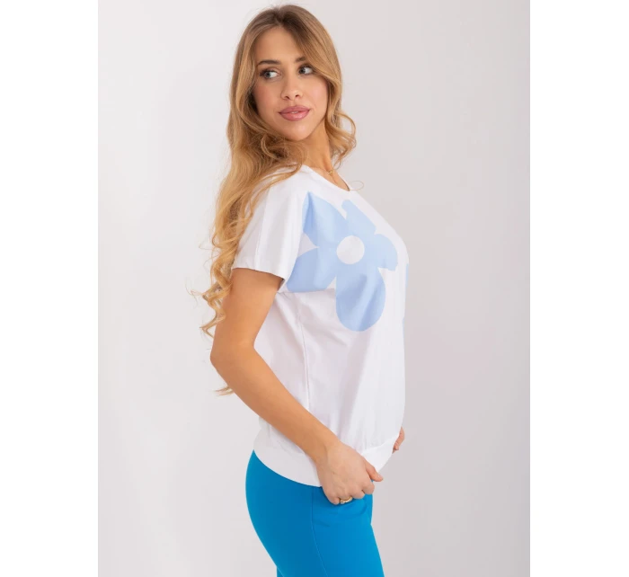 Halenka RV BZ 9628.26X bílá a modrá Halenka RV BZ 9628.26X bílá a modrá