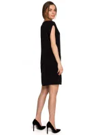 S262 Vrstvené šaty - béžové