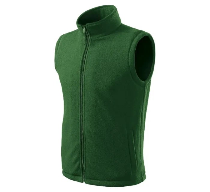 Next fleece vesta unisex lahvově zelená Next fleece vesta unisex lahvově zelená