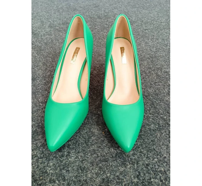 Dámské lodičky na jehlovém podpatku Zelená model 21339192 - BELLUCCI
